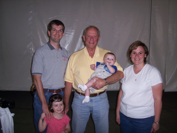 Family with former astronaut Jack Lousma